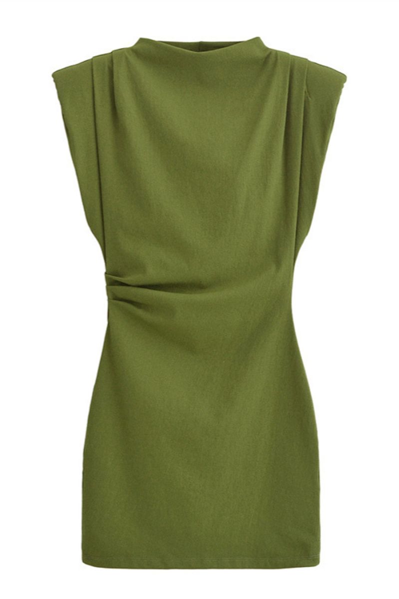 Traje corto verde