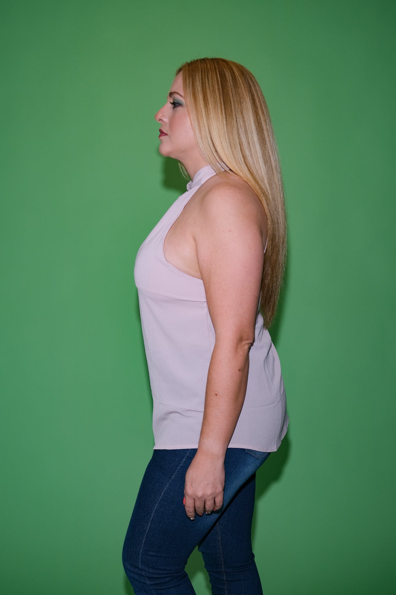 Blusa Crema Tank Top