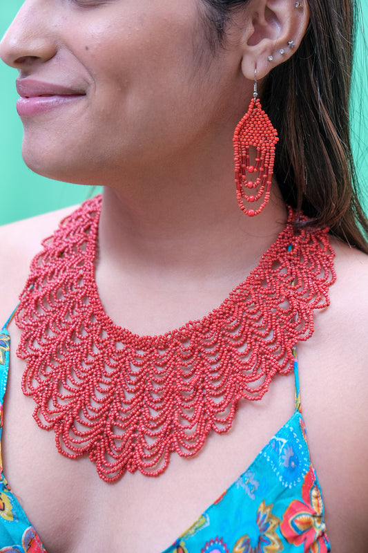 Collar Artesanal en Canutillos