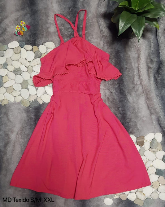 Traje Corto Fuchsia